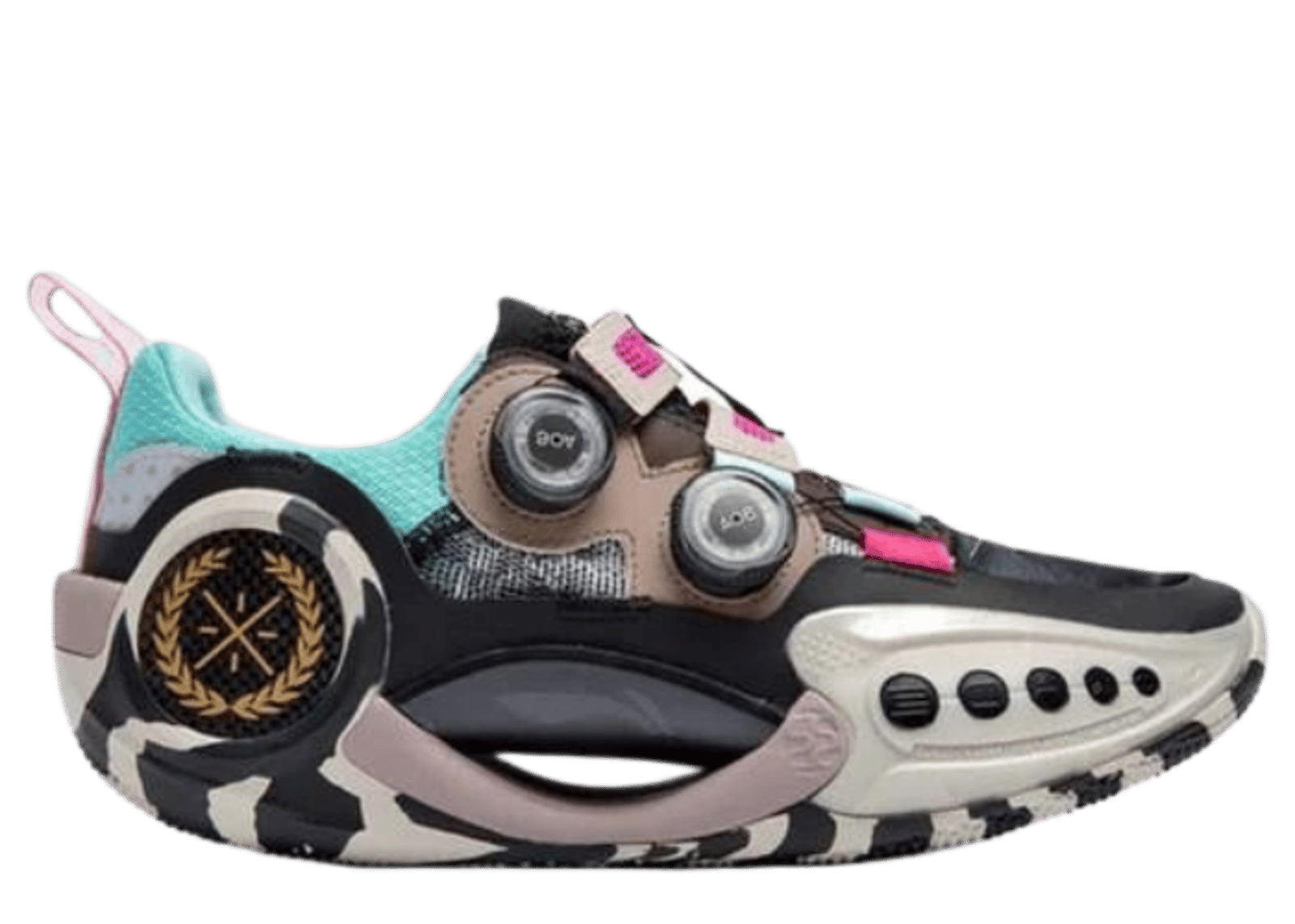 Li-Ning Way of Wade 9 Black Blue Pink - ABES003-3 Raffles & Where Li-Ning Way of Wade 9 Black Blue Pink - ABES003-3 Raffles & Where